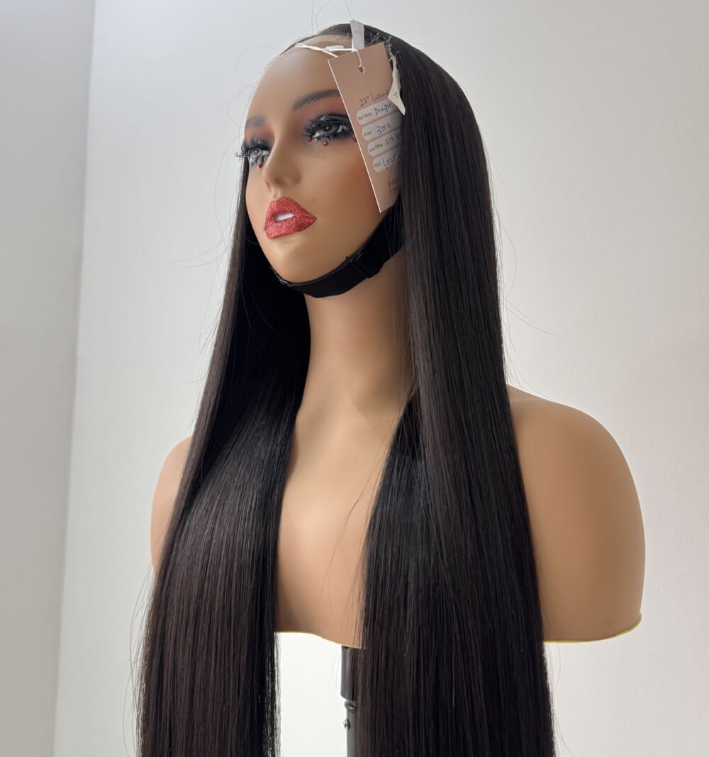 28" 300g luxury straight with 5/5 hd lace - Image 3