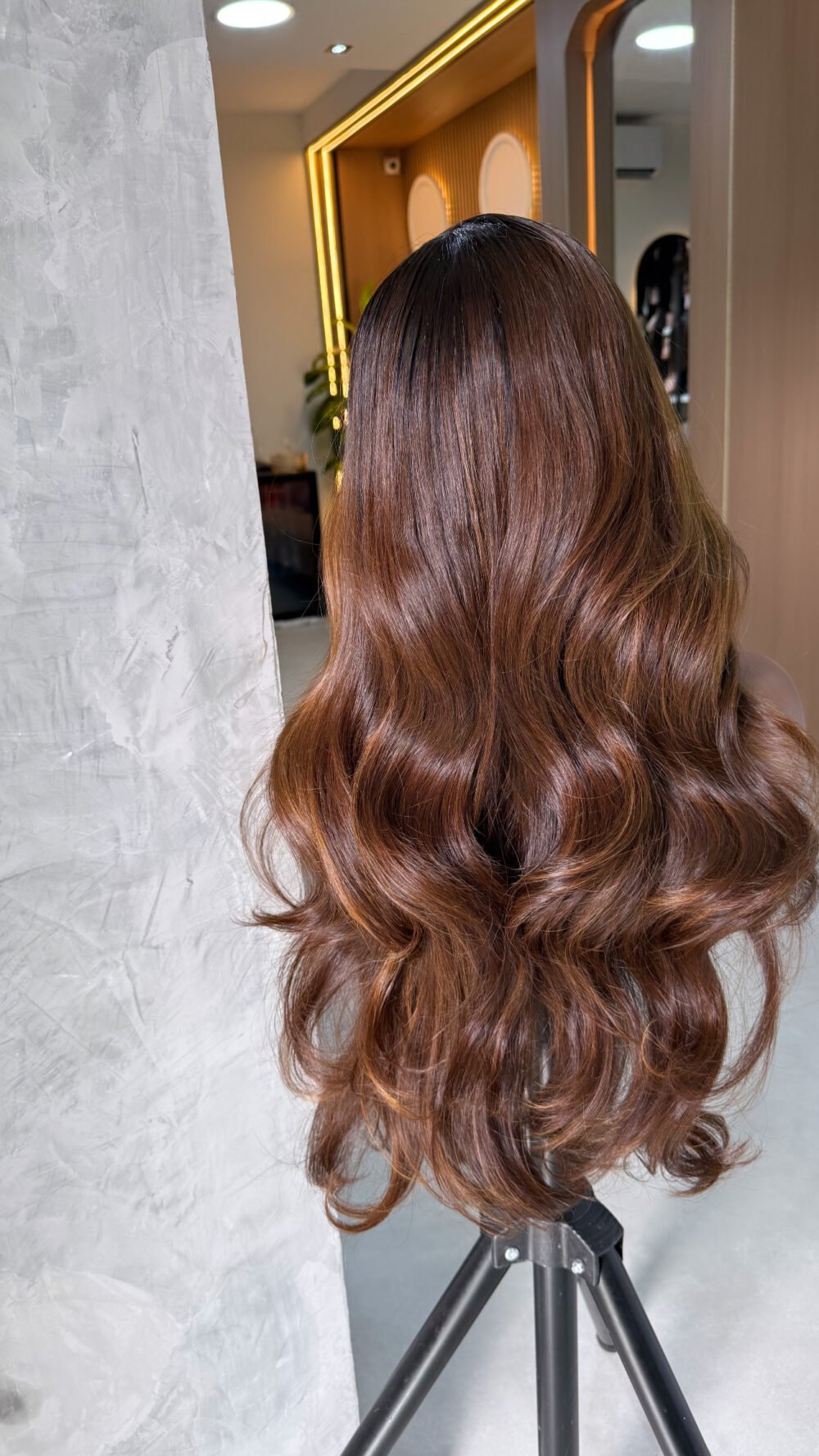 22” Mocha Luxe brunette 5/5 HD lace - Image 2