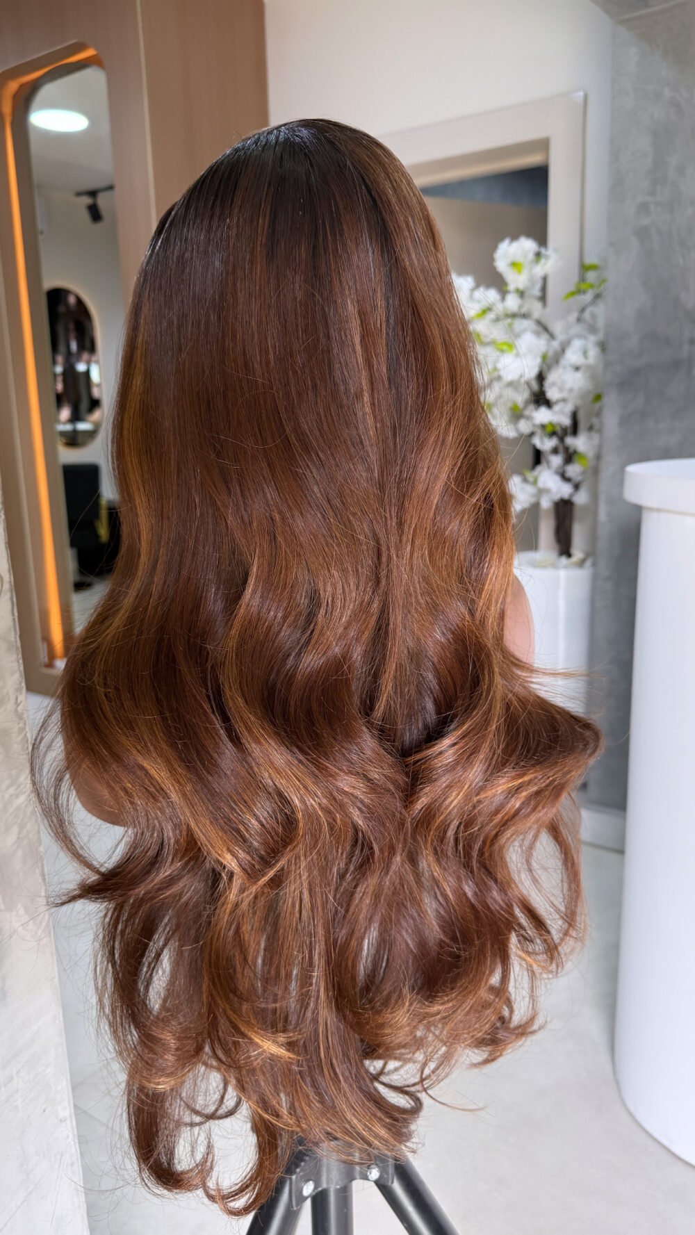 22” Mocha Luxe brunette 5/5 HD lace - Image 4