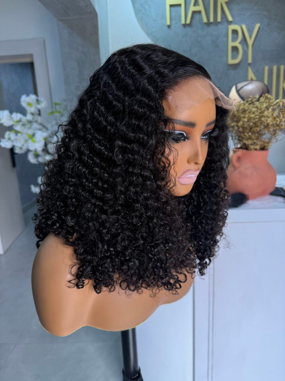 18" tight Burmese curls 5x5