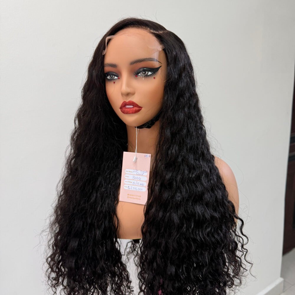 22” 300g tight curls 5/5 HD Lace